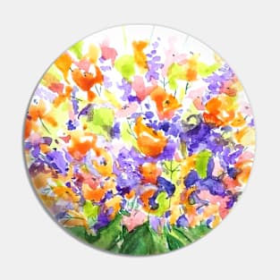 Big Bouquet of Blooms Pin