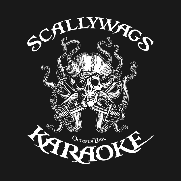 Discover Scallywags Karaoke - Karaoke - T-Shirt