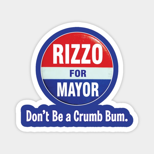 Vote for Rizzo Magnet by Tom Stiglich Cartoons