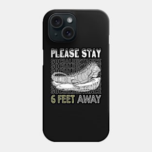 6 Feet Iguana 21 Phone Case