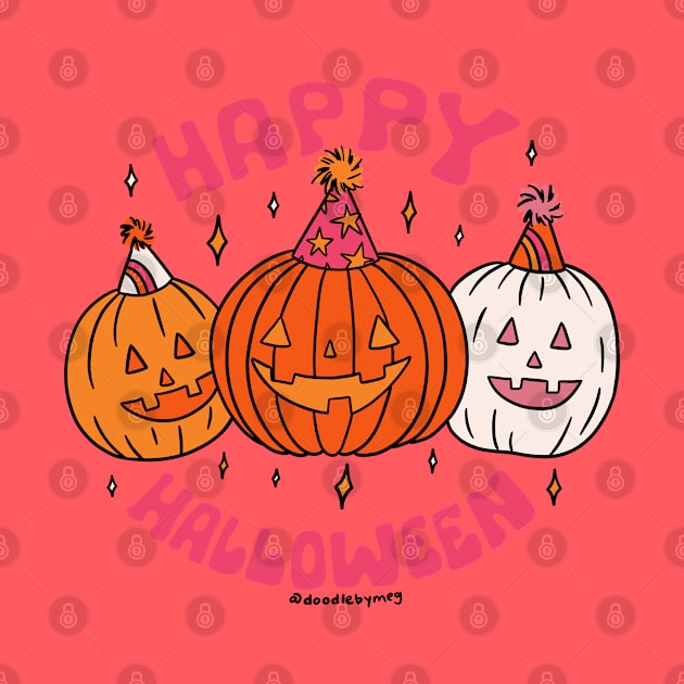 Happy Halloween Party by Doodle by Meg