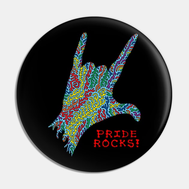 Pride Rocks! Pin by NightserFineArts