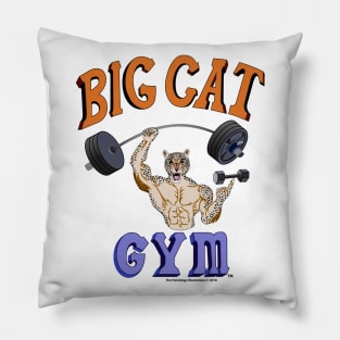 Big Cat Leopard Cartoony Pillow