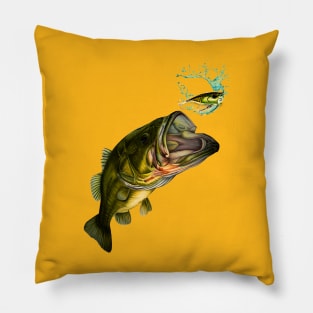 LARGEMOUTH BASS Pillow