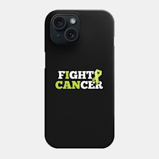 Fight Non-Hodgkin Lymphoma Lime Green Ribbon Phone Case