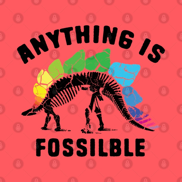 Dinosaur Fossil Pun by Shirts That Bangs