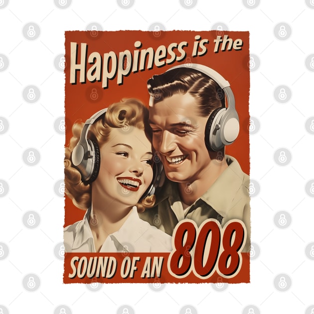 Happiness is the sound of an 808 - Retro Vintage Kick and Bass by Dazed Pig