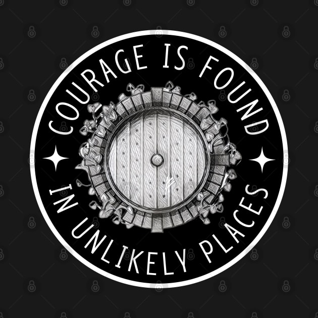 Courage is Found in Unlikely Places II - Black - Fantasy by Fenay-Designs