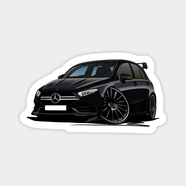 Mercedes A35 AMG Black Magnet by y30man5