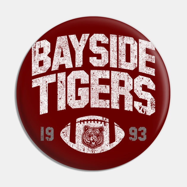 Bayside Tigers Football (Variant) Pin by huckblade