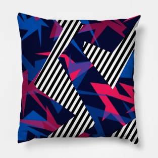 Geometrical shapes abstract pattern Pillow