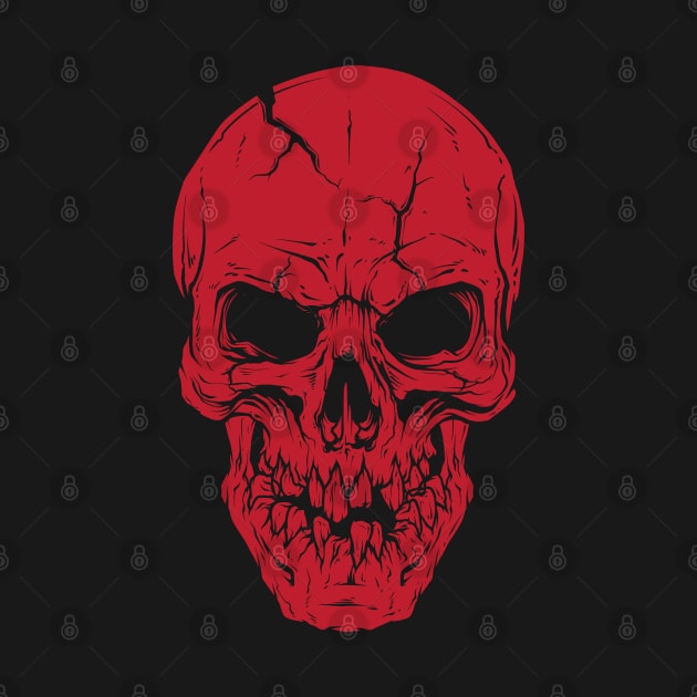 Halloween Horror Skull by sayed20