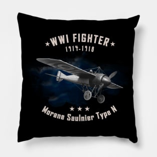 Morane Saulnier WWI Fighter aircraft Pillow