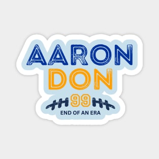 AARON DON 99 END OF AN ERA Magnet