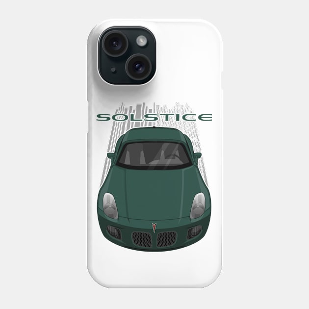 Pontiac Solstice GXP Coupe - Green Phone Case by V8social