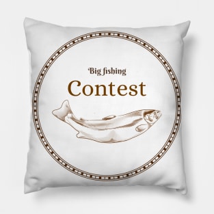 Fishing Contest Pillow