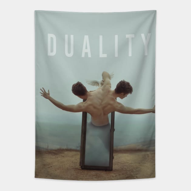 Duality text Tapestry by RoscoAdrian