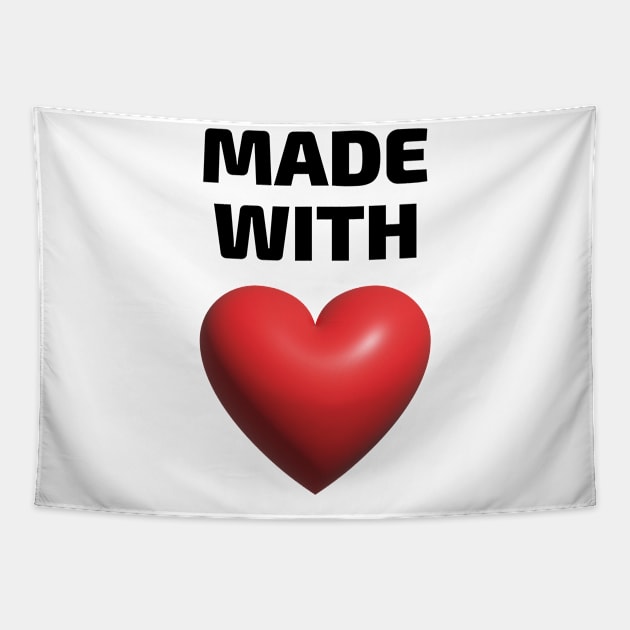 Made with Love Tapestry by CHARMTEES