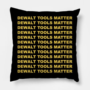 Dewalt Tools Matter List Pillow