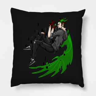 Demonic Glitch Pillow