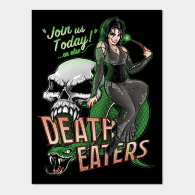 Disover Death Eaters Unite - Witch - Posters and Art Prints