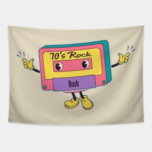 Music cassette man - Rush Tapestry