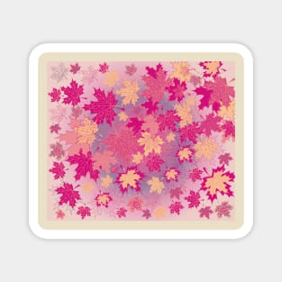 Maple Leaves Fall foliage Magnet