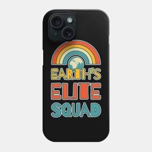 Earth's (Kids) Elite Squad Retro Phone Case