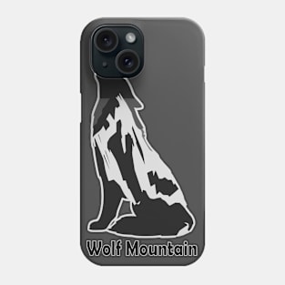 Wolf Mountain Phone Case