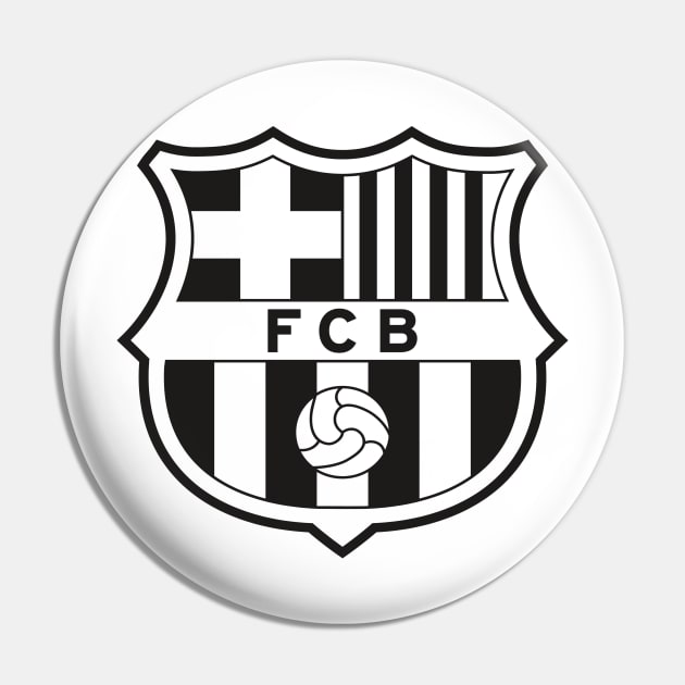 Barcelona Football Club Pin by OverNinthCloud