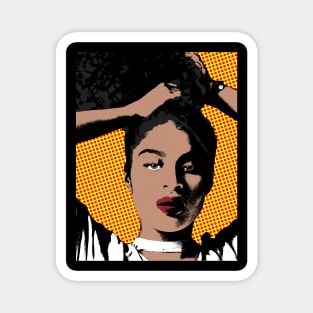 jessie reyez style pop art Magnet