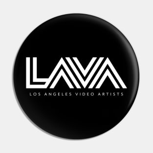 LAVA logo // white Pin