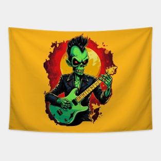 Rock music alien. Psychobilly Alien. Tapestry