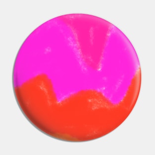 Red pink orange watercolor art design Pin