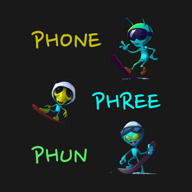 Phone Phree Phun TShirt by UnpluggedLife