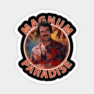 tom selleck paradise Magnet