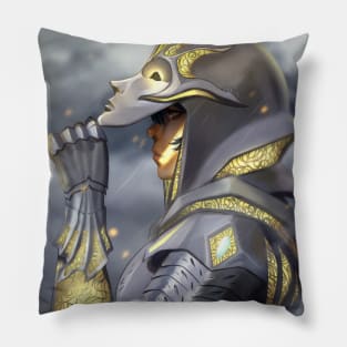 Silver Knight Pillow