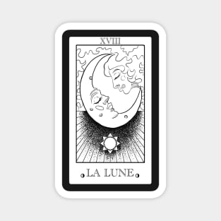 The moon tarot Magnet