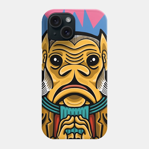 17 SOLO MAHAL Phone Case by Howlin' Quin de Vreede