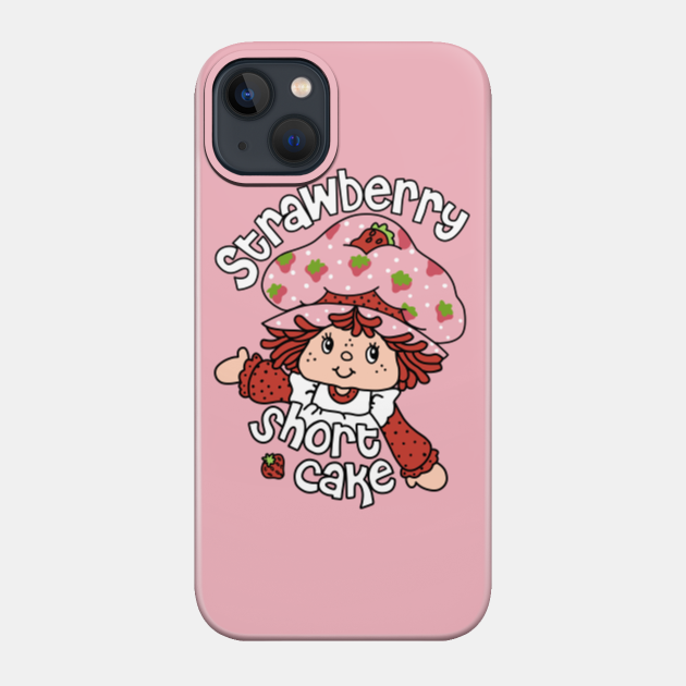 Retro Strawberry - Strawberry Shortcake - Phone Case