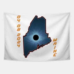 Maine 2024 Total Solar Eclipse Tapestry