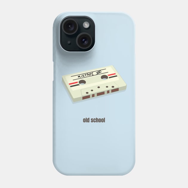 Old School Cassette Tape Phone Case by CHADDINGTONS