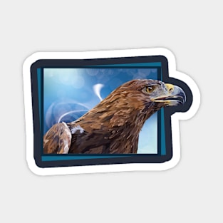 Golden Eagle Magnet