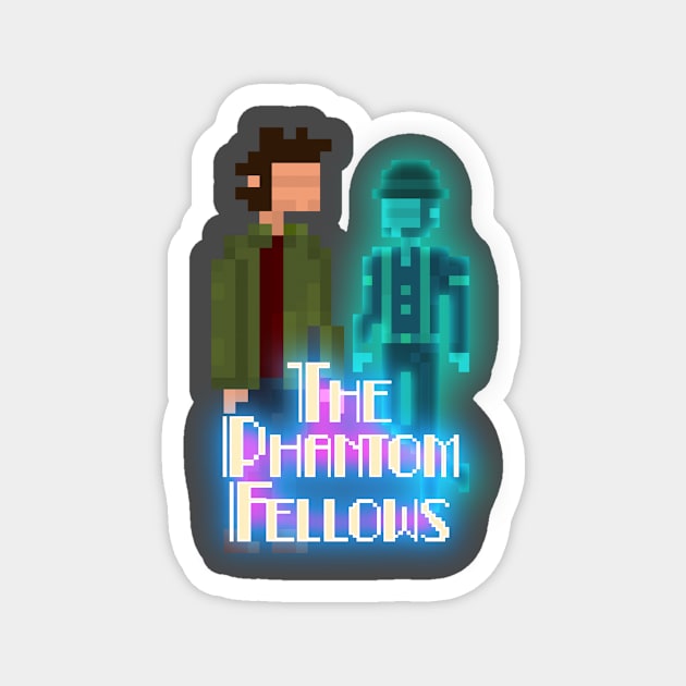 The Phantom Fellows 2024 (Transparent Ghost) Magnet by ThePhantomFellows