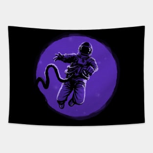 Floating Astronaut Tapestry