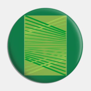 Green diagonals. Pin