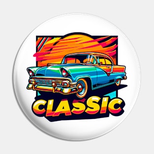 Classic Car Pin