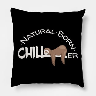 Natural Born Chiller | Chilling Lazy Day Sloth Pillow