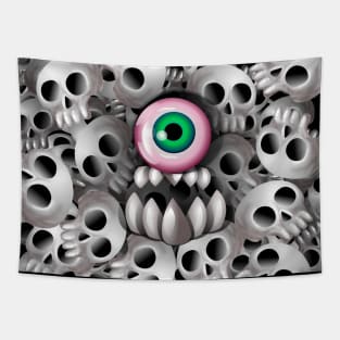 Skull Monster Tapestry