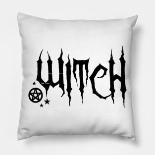 Witch and Penatcle Pillow